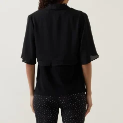 Online Flutter-Sleeve Bolero Women Coats & Jackets