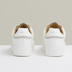 Discount Francesca Leather Low-Top Trainers Women Trainers