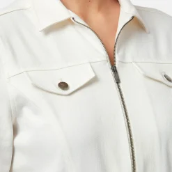 Frankie Belted Twill Jumpsuit Women Jumpsuits