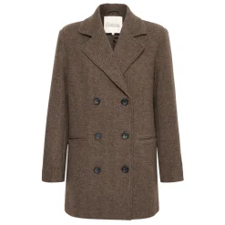 New Frannie Double-Breasted Coat Women Coats & Jackets