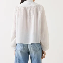 Online Frantz Jacquard Blouse Women Tops