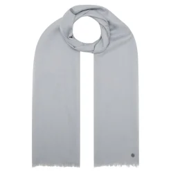 Clearance Frayed Logo Scarf Women Scarves