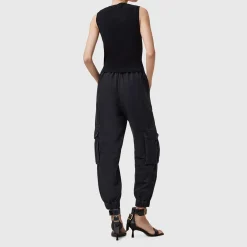 Outlet Freda Denim Cargo Trousers Women Denim