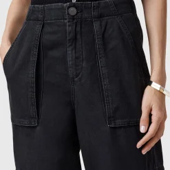 Outlet Freda Denim Cargo Trousers Women Denim