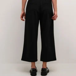 Best Frederikke Mid-Rise Cropped Wide-Leg Trousers Women Trousers & Shorts