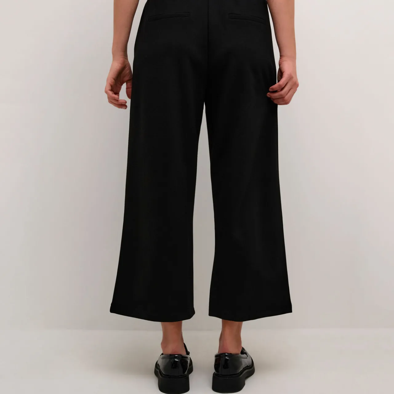 Best Frederikke Mid-Rise Cropped Wide-Leg Trousers Women Trousers & Shorts