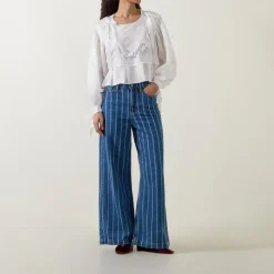 Best Freni Ribbon-Detail Blouse Women Tops