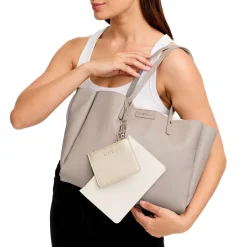 New Freya Triple-Compartment Tote Women Top Handle Bags|Tote Bags