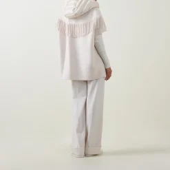Fringed Cape Women Coats & Jackets