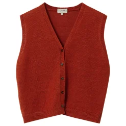 Discount Front Button Linen Top Women Sweaters & Cardigans