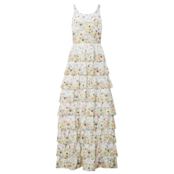Best Fruma Silk Floral Tiered Dress Women Dresses|Mother Of The Bride