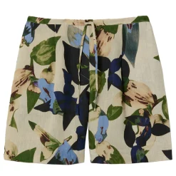 Sale Future Botanic Linen Shorts Women Trousers & Shorts