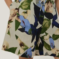 Sale Future Botanic Linen Shorts Women Trousers & Shorts