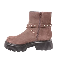 Discount G1400 Chunky Studded Suede Boots Women Boots