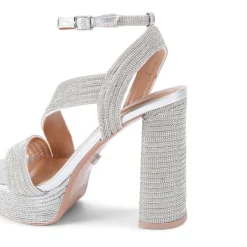 Discount Gala Platform Jewel-Embellished Sandals Women Heels
