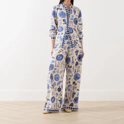 Hot Gala Printed Blouse Women Tops