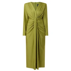 Best Gathered Draped Fitted Dress Women Dresses|Mother Of The Bride