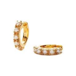 Sale Gemstone Pearl Earrings Women Earrings