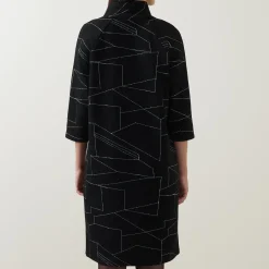 Online Geometric Print Dress Women Dresses