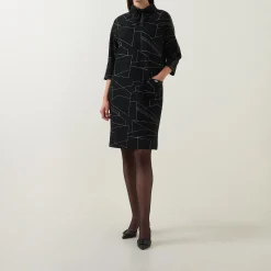Online Geometric Print Dress Women Dresses