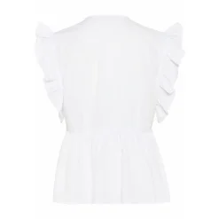 Best Gerid Flounce Blouse Women Tops