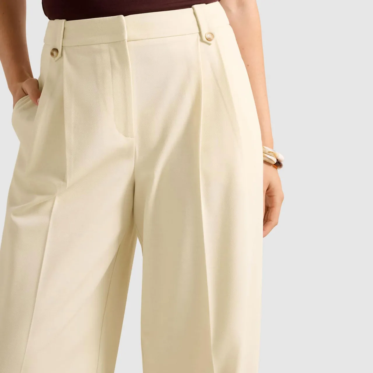 Hot Gigi Wide-Leg Trousers Women Trousers & Shorts