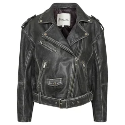 Best Gilo Leather Biker Jacket Women Coats & Jackets
