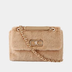 Outlet Gina Faux Fur Mini Shoulder Bag Women Shoulder Bags