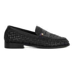 Discount Ginello Woven Penny Loafers Women Loafers
