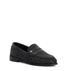 Discount Ginello Woven Penny Loafers Women Loafers