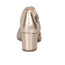 New Gisele Metallic Court Shoes Women Heels