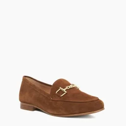 Outlet Glair Suede Snaffle Trim Loafers Women Loafers