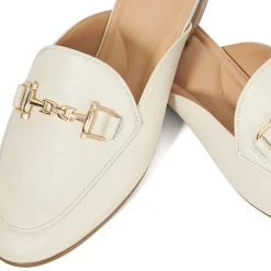 Outlet Glairing Snaffle Trim Mules Women Flats