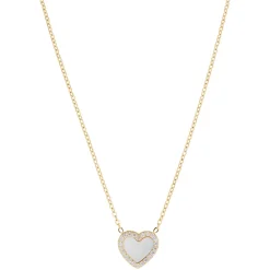 Glittering Heart Pendant Necklace Women Necklaces