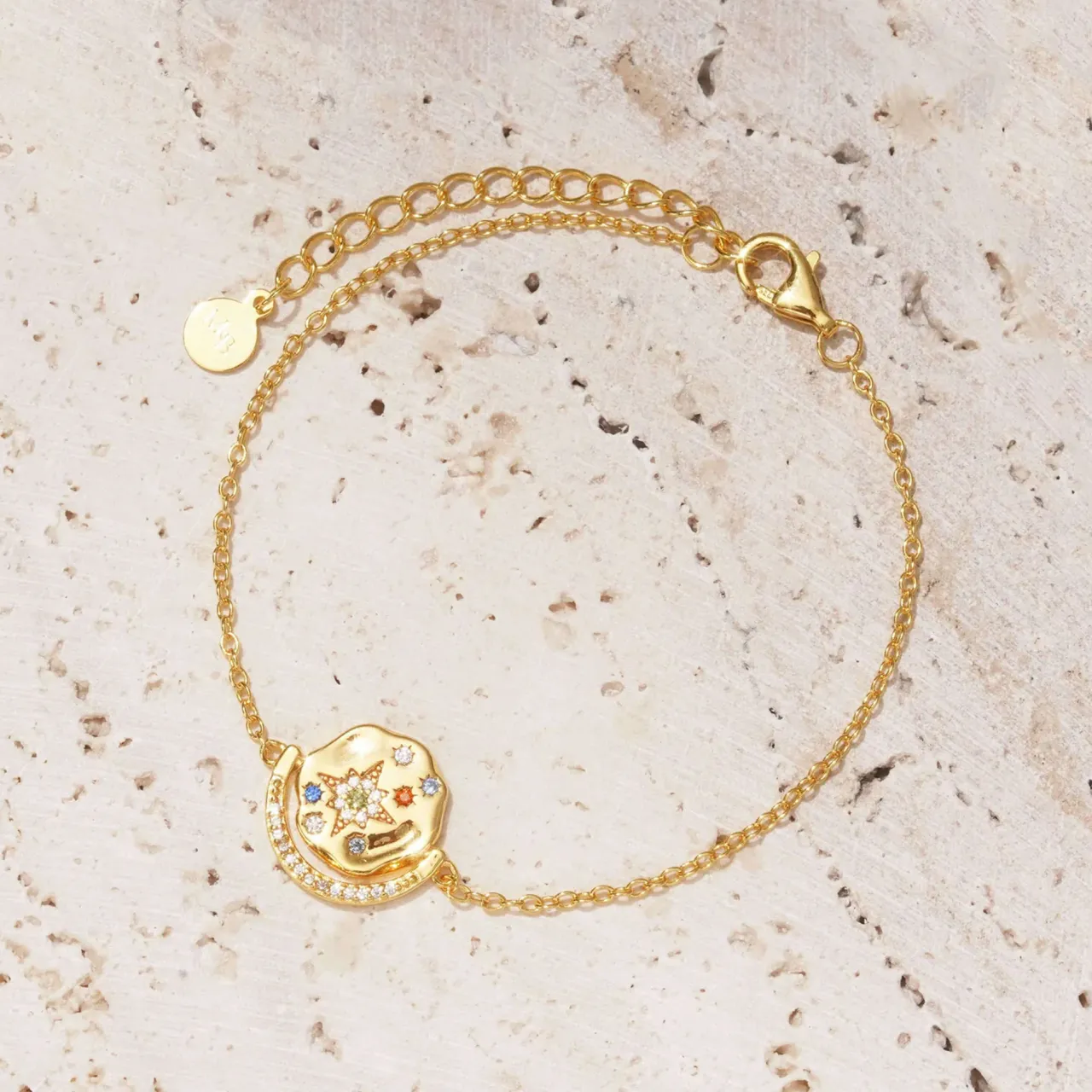 Sale Golden My Sun, Moon & Stars Bracelet Women Bracelets|Occasion Dressing