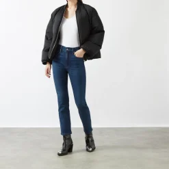 Outlet Good Legs High-Rise Cropped Straight Leg Jeans Women Denim