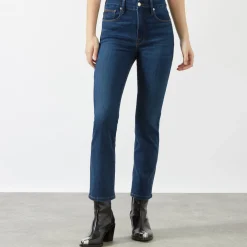 Outlet Good Legs High-Rise Cropped Straight Leg Jeans Women Denim