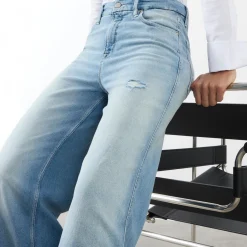 Best Good Skate Wide Cropped Jeans Women Denim