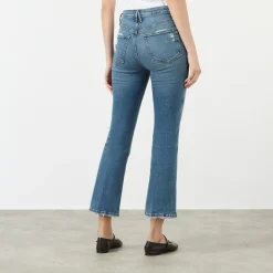 Hot Good Standard Kick Flared Jeans Women Denim