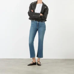 Hot Good Standard Kick Flared Jeans Women Denim