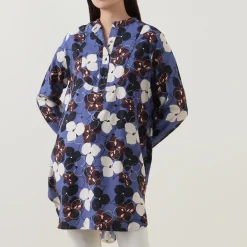 Clearance Grayfa Printed Tunic Women Tops