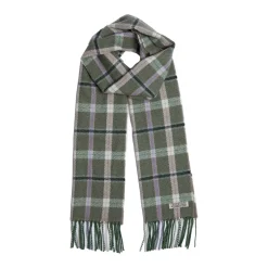 Best Green and Mink Lambswool Scarf Women Scarves
