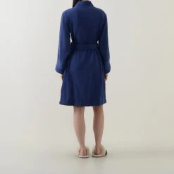 Outlet Greenwich Terry Logo Robe Women Sleepwear