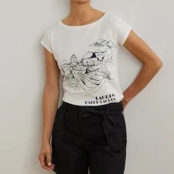 Best Grieta Graphic Logo T-Shirt Women Tops