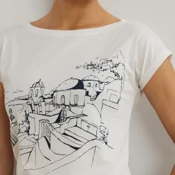 Best Grieta Graphic Logo T-Shirt Women Tops