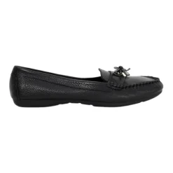 Clearance Grovers Wide-Fit Leather Moccasins Women Flats