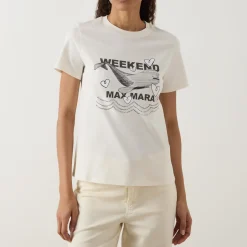 Hot Guglia Graphic Logo T-Shirt Women Tops