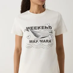 Hot Guglia Graphic Logo T-Shirt Women Tops
