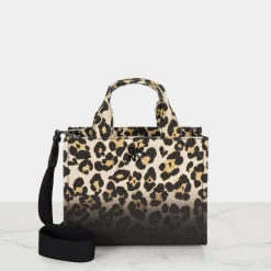 Clearance Hadlee Leopard Small Tote Bag Women Tote Bags