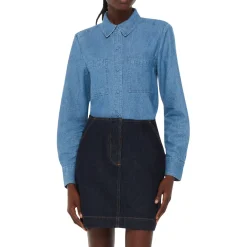 Sale Hailey Denim Shirt Women Tops